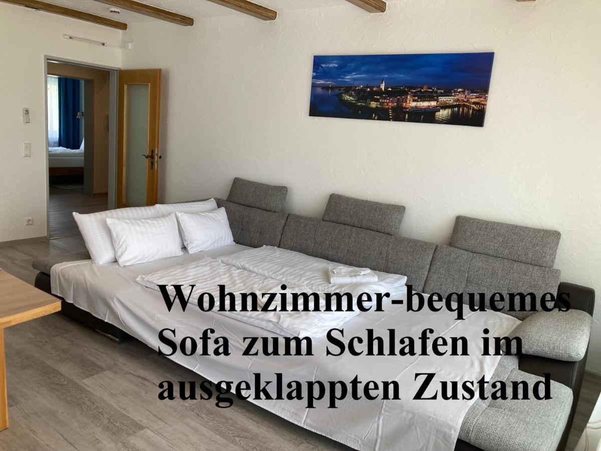4-Zimmer Kinderfreundliche Ferienwohnung Friedrichshafen Dış mekan fotoğraf